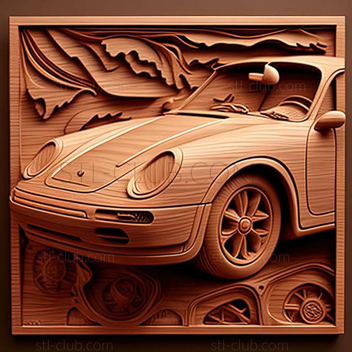 3D model Porsche 754 (STL)